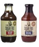 G Hughes Smokehouse Sugar Free BBQ Sauce, Hickory, 18 & SF Original 18 oz (Pack of 2) 1.1 Pound (Pack of 2) - Buy Online on GoSupps.com