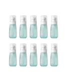 VOANZO 10PCS 60ml Spray Bottles - Mini Transparent Blue Cosmetics Sunscreen & Essential Oil Perfume Sprayers for Travel - Buy Online on GoSupps.com