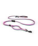 Ezydog Jogging Leash for Small & Medium Dogs - Reflective Elastic 210cm Bungee Jogging Leash - Perfect for Runners - Bubblegum Color - Buy Online on GoSupps.com