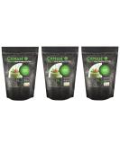 Canah Organic Hemp Protein Powder 3x1kg Vegan High in Protein Fibre Omega 3 & Omega 6 Amino Acids Vitamins and Minerals Certified Kosher + Free Bonus Recipes (Pack of 3) Unflavoured 3000 g Bio - Buy Online on GoSupps.com