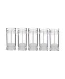 5 Pack 1 Oz Clear Twist-up Deodorant Containers - DIY Travel Size Lip Balm Tubes - Buy Online on GoSupps.com