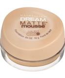 Maybelline Dream Matte Mousse Foundation  Light Beige  0   0.64 oz Pack of 1 - Buy Online on GoSupps.com