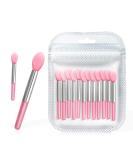 Spove 12pcs Silicone Lip Brush Makeup Eyebrow Lipstick Brushes Applicator Cosmetic Brush Set Silicone Brushes Wands Fit Balm Mask Oil - Buy Online on GoSupps.com