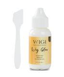 Buy WIGI Premium Wig Glue 1.3 oz - Strong Hold Waterproof Lace Adhesive with Applicator Kit - Fast Drying & Easy to Apply Hair Replacement Solution - Buy Online on GoSupps.com