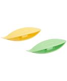 Set of 2 Clover Tatting Shuttles Arts Supplies - Pink & Blue - 6x3x0.5 - Buy Online on GoSupps.com