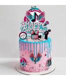 Music Birthday Cake Topper 25pcs Music Cupcake Toppers for Girl'S Music Karaoke Themed Cake Decorations Music Tok Party Birthday Supplies Celebration Favor - Buy Online on GoSupps.com