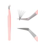 Wendy Lashes Tweezers - Precision Tools for Eyelash Extensions & Clusters | Best Eyelash Tweezers for Artificial Eyelashes - Buy Online on GoSupps.com