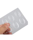 Transparent Oval Gel Foot Corn Rings - 36 Pcs, Self-Adhesive Corn Pads & Callus Cushions for Foot Protection - Buy Online on GoSupps.com