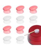 Beaupretty 10PCS Lip Brush Cover Silicone Applicators - Makeup Brush Guards for Women - Perfect for Lip Masks & Beauty Care - Buy Online on GoSupps.com