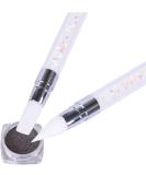Glitter Picker Pen & Silicone Nail Art Brush - DIY Decoration Tool for Manicure | International Shipping Available - Buy Online on GoSupps.com