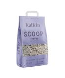 KatKin Scoop Tofu Litter - 100% Biodegradable Non-Tracking Cat Litter (1x2.4kg) | Eco-Friendly Planet-Saving Clumping Litter for Kittens and Cats - Buy Online on GoSupps.com