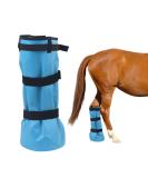 COMFPET Hoof Soaking Boot for Horse Hoof Care - White Line Disease, Thrush, Abscess Treatment - Blue, 1 Piece - Buy Online on GoSupps.com