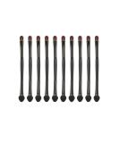 10 Professional Dual-Sided Eyeshadow Brushes & Sponge Applicators for Women - Perfect Cosmetic Tools for Flawless Makeup - Buy Online on GoSupps.com