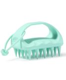 Vinabo Scalp Massage Brush - 100% Silicone Hair Washing Tool for Improved Blood Circulation & Hair Growth - Relaxing Shampoo Brush in Green - Buy Online on GoSupps.com