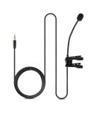 Movo ACM400 Flexible Gooseneck Omnidirectional Microphone for Motovlogging - Clip on Mic for Motorcycle Vloggers - Compatible with GoPro Media Mod - Buy Online on GoSupps.com