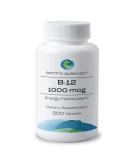 Earth's Splendor Energy Supplements with Vitamin B12 Dietary Supplements No Artificial Color or Flavor Gluten Free Energy Metabolism Support (1000mcg 200 Tablets) - Buy Online on GoSupps.com