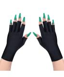 Lotifie UV Protection Gloves for Gel Nails & Manicures - Anti UV Light Glove for Nail Art in Black - Buy Online on GoSupps.com