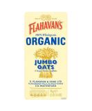 Flahavans | Jumbo Oats - Organic | 4 x 1kg - Buy Online on GoSupps.com