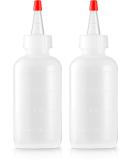 Bar5F 4 oz Applicator Bottle - Tip without Hole - Customizable for DIY Projects (2 Pack) - Buy Online on GoSupps.com