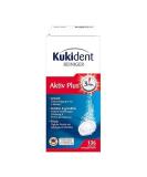 Kukident Aktiv Plus Extra Stark - Deep-Cleaning Denture Cleanser Tablets (136 Count) | International Shipping Available - Buy Online on GoSupps.com