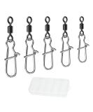 CRLLDPM 75-Piece Rolling Fishing Vertebrae Set | Stainless Steel Fishing Connectors & Carabiners for Trout | Premium Fishing Gear Accessories (6# 7# 8# 12#) - Buy Online on GoSupps.com