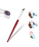 HanyoSheng nail art rendering tools dab brush nail design brushes pigment brushes pigment application for professional use or use at home for UV gel and wrong nails - Buy Online on GoSupps.com