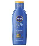 Nivea Sun Kids Milk SPF 30 - High Protection Solar Lotion 200ml | Best Sun Care for Children - Buy Online on GoSupps.com