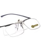 LUFF Anti-Blue Light Reading Glasses Clip | Portable Magnifying Clip 0.0X - Buy Online on GoSupps.com
