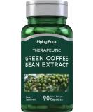 Piping Rock Green Coffee Bean Extract 400 mg | 90 Capsules | Dietary Supplement | Non-GMO Gluten Free - Buy Online on GoSupps.com