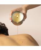 Relaxation Massage Oil Candle - Luxurious Scented Soy Wax for Spa Quality Skincare & Aromatherapy - Buy Online on GoSupps.com