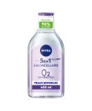 Nivea Calming Micellar Water for Sensitive Skin | Gentle Make-Up Remover & Facial Cleanser (400ml) - Perfume-Free Enriched with Micelles & Amino Acids - Buy Online on GoSupps.com