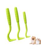 Izyufan Tick Remover Tool 3 Pcs - Painlessly Removes Ticks for Dogs, Cats, and Humans - Green - Buy Online on GoSupps.com