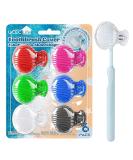 UCEC 6 Pack Toothbrush Covers - Travel-Friendly Toothbrush Protector Caps for Camping Bathroom & School - Buy Online on GoSupps.com