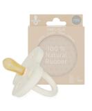 Natural Rubber Pacifier for Newborns | Symmetrical Design - Milky White (0+ Months) | Single Pack - Buy Online on GoSupps.com