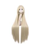 MapofBeauty 40 Inch Gold Long Straight Cosplay Wig for Women | Unique & Stylish Costume Wig - Buy Online on GoSupps.com