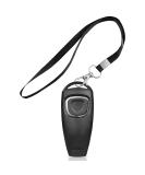 Dog Training Clicker & Whistle Combo - Long Distance & Multifunctional (Black) - Buy Online on GoSupps.com