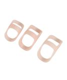 WAKECTS Waterproof Mallet Finger Splint - 3 Pack Oval Finger Protection for Schlegelfingen & Arthritis (Size 8-10 6.2-6.8 cm) - Buy Online on GoSupps.com