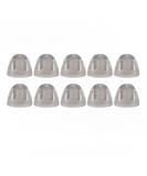 Buy 10 Universal Hearing Aid Domes - Soft Black Replacement Earplugs for Hearing Impaired Seniors - International Shipping Available - Buy Online on GoSupps.com