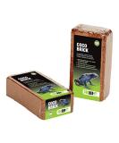 Pro Rep Coco Brick 650g expands 800% - Tortoise Bedding / substrate NATURAL FREE POST (2x 65og block) - Buy Online on GoSupps.com