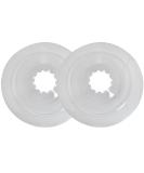 LUORNG 2PCS Freewheel Spoke Protector | Bike Wheel Guard Cover (164mm Diameter) - Buy Online on GoSupps.com