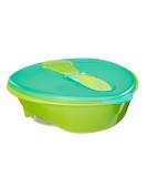 Vital Baby Nourish Power Suction Bowl: Non-Slip & BPA-Free Toddler Feeding Bowl with Chunky Spoon - Green - Buy Online on GoSupps.com