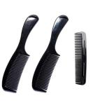 Soft 'N Style Round Handle Comb 2-Pack with Bonus Favorict Pocket Comb - 8 inch Styling Essentials - Buy Online on GoSupps.com