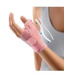 INSTINNCT Wrist Thumb Support Brace - Fully Adjustable for Men & Women - Coral Rose - One Size - Buy Online on GoSupps.com
