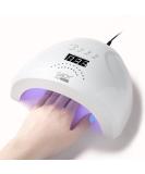 GAOY UV LED Nail Lamp - Professional Nail Dryer with LCD Display Automatic Sensor & 4 Timers for Perfect Nails - Buy Online on GoSupps.com