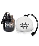 Power Beast Funnel & Portable Canister for Magnesium Chalk | 60g Chalk Balls for Climbing Bouldering Fitness & More - Buy Online on GoSupps.com