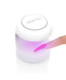 Mini UV LED Nail Lamp for Quick-Drying Gel Polish and Nail Extensions | Aokitec AK00137-White - Buy Online on GoSupps.com