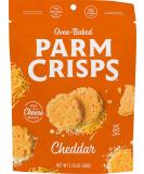 Parm Crisps Cheddar - 1.75 oz | Low Carb Snack, Gluten-Free & Keto-Friendly - Buy Online on GoSupps.com