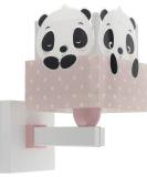Dalber Children's Wall Lamp - Panda Pink Cloud Design | E27 Light for Kids' Rooms - Buy Online on GoSupps.com