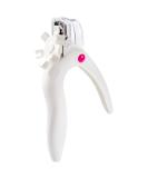 ANCIRS Acrylic Nail Clipper - Adjustable Stainless Steel Cutter for False Nail Art - White - Buy Online on GoSupps.com