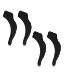 KWMobile Anti-Slip Bracket for Glasses Hinge Set - XL Silicone Ear Hooks for Sports - 4 Pack Black - Buy Online on GoSupps.com